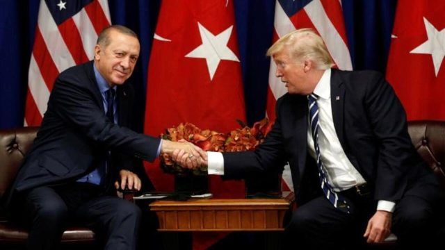 Cumhurbaşkanı Erdoğan'dan ABD Başkanı Trump'a mektup