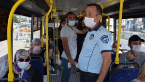 ALANYA'DA HALK OTOBÜSLERİNDE DENETİMLER ARTTI