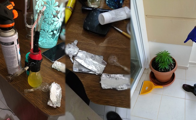 Alanya'da eş zamanlı uyuşturucu operasyonu 12 gözaltı