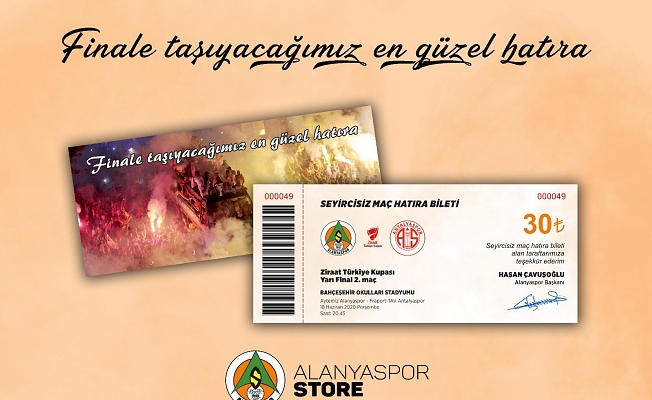 Alanyaspor'dan hatıra bilet kampanyası
