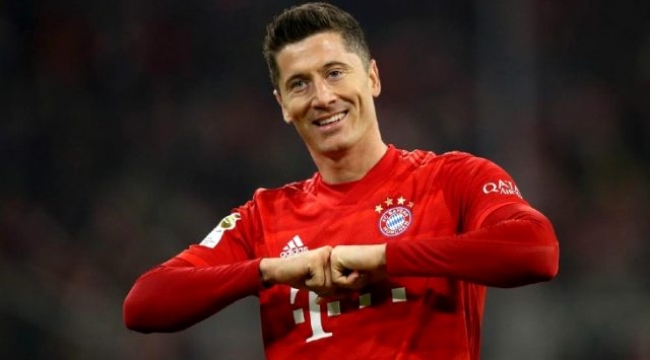  Bayern Münih'in golcüsü Lewandowski Altın Ayakkabı'yı istiyor