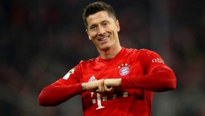  Bayern Münih'in golcüsü Lewandowski Altın Ayakkabı'yı istiyor