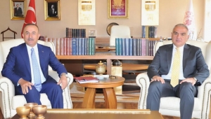  ÇAVUŞOĞLU VE ERSOY ALANYA'DAN DÜNYAYA MESAJ VERECEKLER  