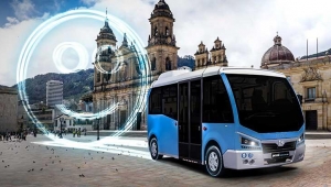 Elektrikli minibüs Romanya yollarında!