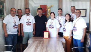 Kestelspor Başkanı Uğur'dan AGC'ye ziyaret