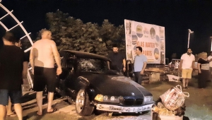 Otomobiller çarpıştı: 1 yaralı