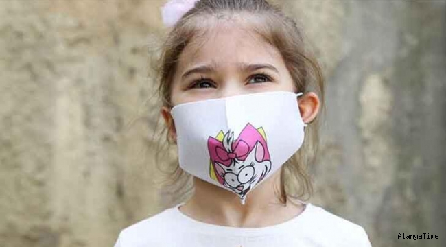 Uzmanı uyardı: Çocuklara desenli maske takmayın
