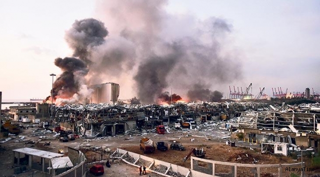 Beyrut'u yıkan patlama