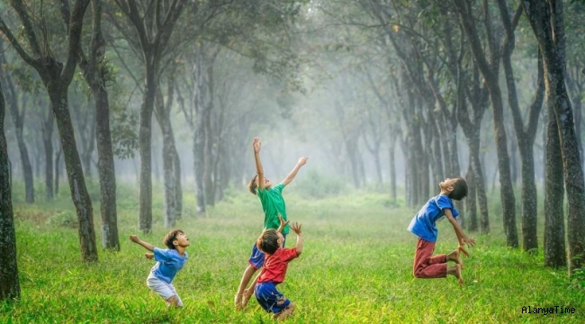 Yeşil alanda büyüyen çocuklar daha zeki ve uslu oluyor