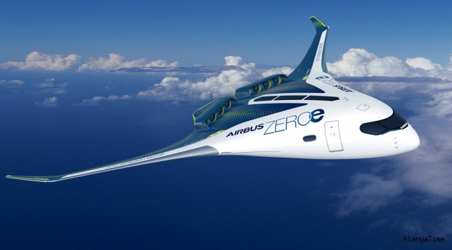 Airbus'un yeni sıfır emisyonlu yolcu uçağı