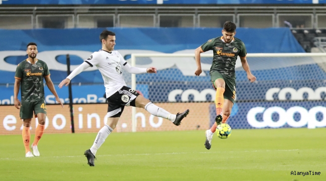 Alanyaspor Norveç ekibi Rosenborg'a 1-0 yenilerek Avrupa'ya veda etti.