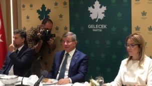 Davutoğlu: Çay dağıtmak için miting yapmıyoruz