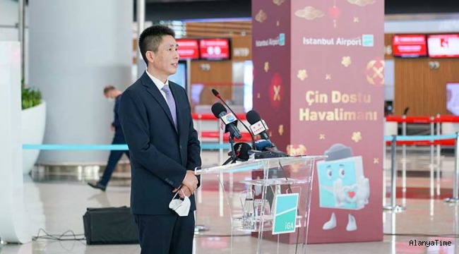  İstanbul Havalimanı, "Çin Dostu Havalimanı" belgesine layık görüldü.