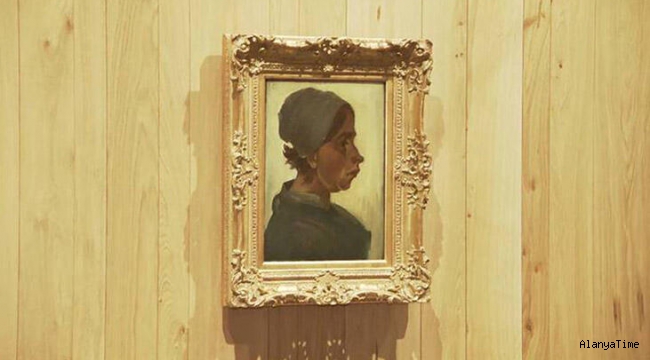 Van Gogh'un 'Kadın Başı' adlı tablosu 1,6 milyon euro'ya satıldı!