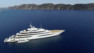 200 milyon dolarlık yat Antalya'da