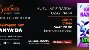 Altın Portakal Tırı Alanya'da