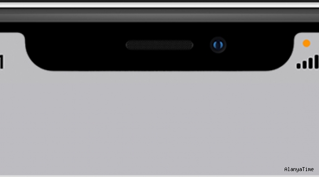 Apple telefonlarda çıkan turuncu nokta ne işe yarar?