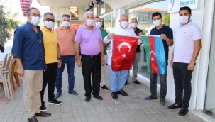 BAŞKAN ŞAHİN, KARDEŞ ÜLKE BAYRAK KAMPANYASININ STARTINI VERDİ