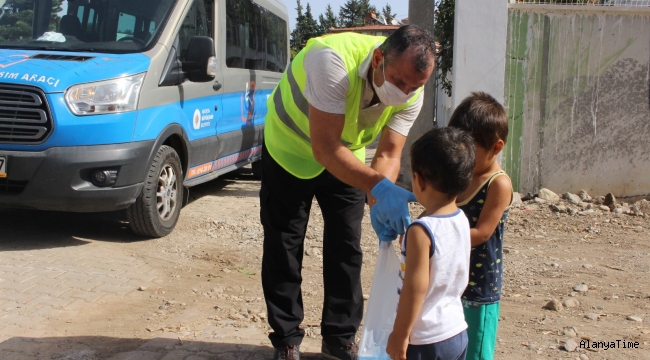 Halk Süt çocuklara ulaşmaya devam ediyor 