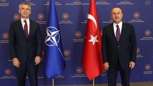 NATO Genel Sekreteri Stoltenberg, Bakan Çavuşoğlu ile görüştü