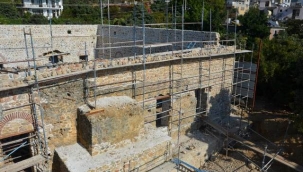 Alanya Gülevşen Camii  yeniden hayat buluyor