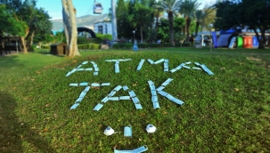 BAŞKAN YÜCEL'DEN "ATIK MASKE" MESAJI