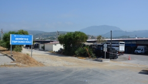 Demirtaş Hali'ne çevre düzenlemesi 