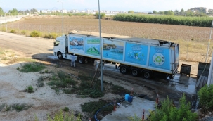 Serik'ten 56 bin 704 ton çöp transfer edildi