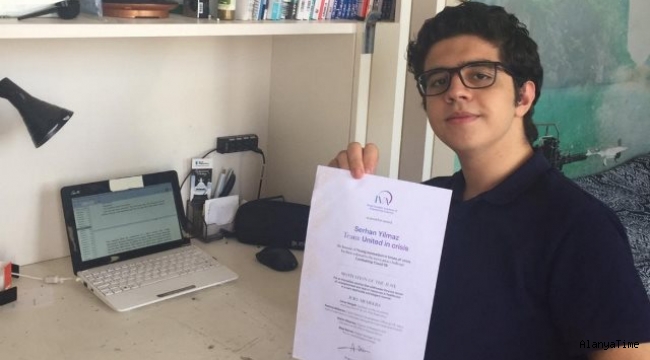 Siirtli öğrenci İsveç Kraliyet Mühendislik Bilimleri Akademisi ödülü kazandı