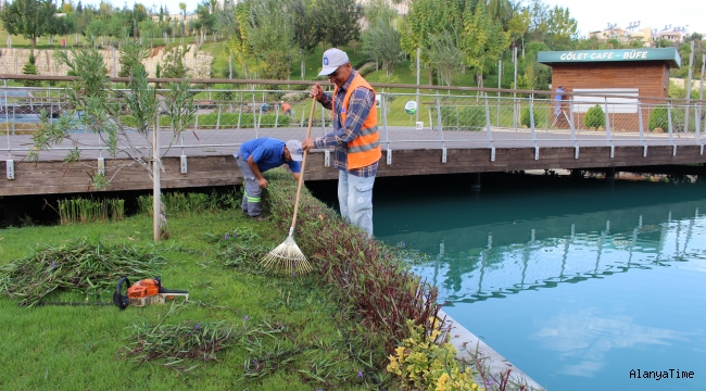 Türkbeleni Kent Parkı'nda sonbahar- kış bakımı