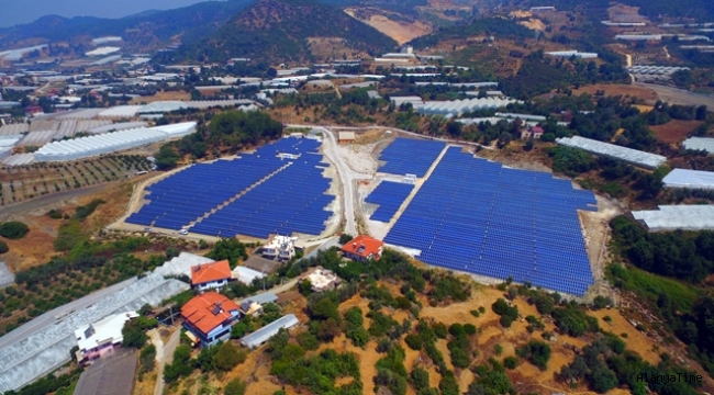 ALANYA BELEDİYESİ GÜNEŞ ENERJİ SANTRALİ GÜCÜNE GÜÇ KATIYOR