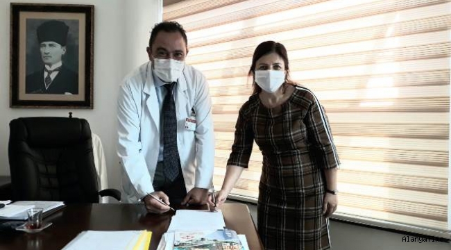Gazetecilerin sağlığı Alanya Başkent Hastanesine emanet 
