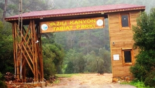 Isparta'da her mevsim ayrı güzel olan Yazılı Kanyon Tabiat Parkı