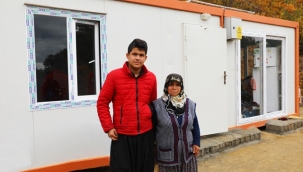 NAZMİYE TEYZE VE OĞLU SICAK YUVASINA KAVUŞTU