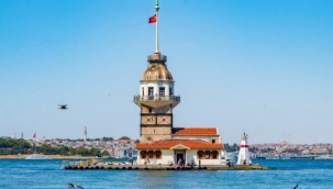 Tarihte bir dönem karantina hastanesi olan Kız Kulesi