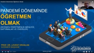 ALANYA ALKÜ'DE PANDEMİ DÖNEMİNDE ÖĞRETMENLİK KONUŞULDU