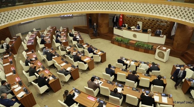 Antalya Büyükşehir Belediyesi Ocak ayı devam meclisi yapıldı