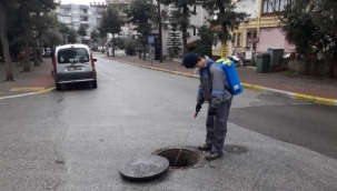Antalya Büyükşehir sinek ve haşereyle  mücadelesini sürdürüyor