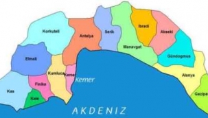 Antalya'nın Turizim Bölgeleri