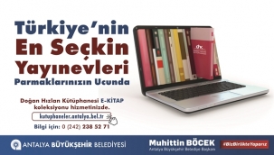 E-Kitap koleksiyonu  okurlarını bekliyor