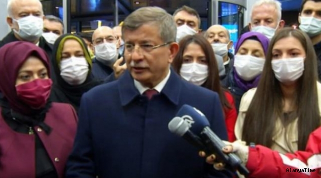 Gelecek Partisi Genel Başkanı Ahmet Davutoğlun'dan, saldırılara dair açıklama