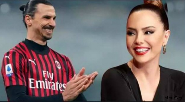 Milan'da forma giyen yıldız golcü Ibrahimovic'in, Ebru Gündeş hayranı olduğu ortaya çıktı.