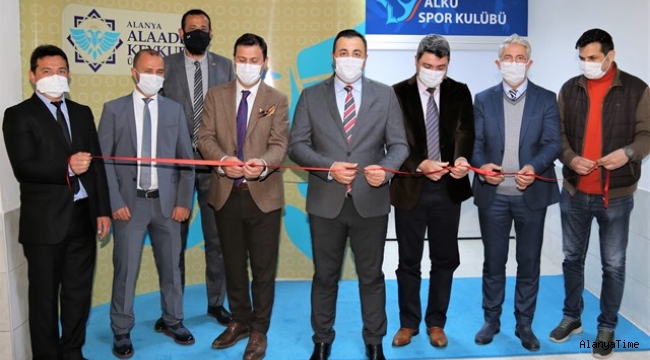 ALANYA ALKÜ SPOR KULÜBÜ MERKEZİ'NİN AÇILIŞI GERÇEKLEŞTİRİLDİ