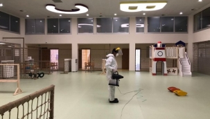 ALANYA ALKÜ UYGULAMA ANAOKULU DEZENFEKTE EDİLDİ