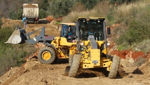 ALANYA BELEDİYESİ ALKÜ'YE 30 METRELİK YENİ BAĞLANTI YOLU AÇIYOR