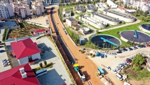 ALANYA BELEDİYESİ TRAFİK YOĞUNLUĞUNA ÇÖZÜM OLACAK YOLU ASFALTLIYOR