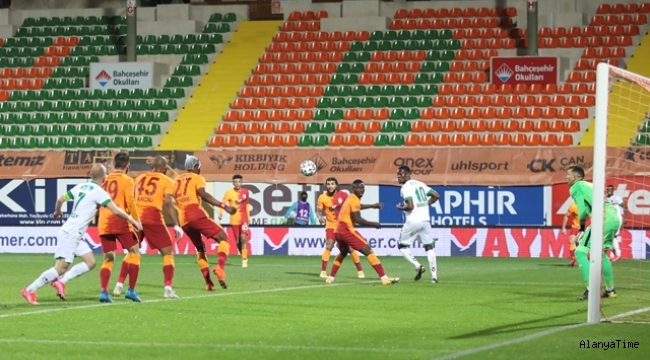 Alanyaspor: 0 - Galatasaray: 1 