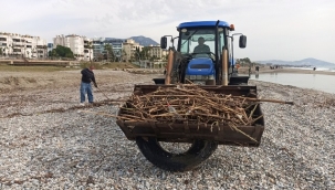 ALTİD sahilleri temizliyor