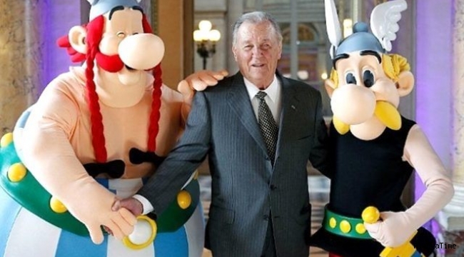 Asteriks'in çizeri Albert Uderzo 92 yaşında hayata veda etti