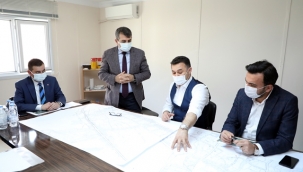 BAŞKAN YÜCEL'DEN YENİ ÇEVRE YOLU İÇİN ORTAK ÇALIŞMA